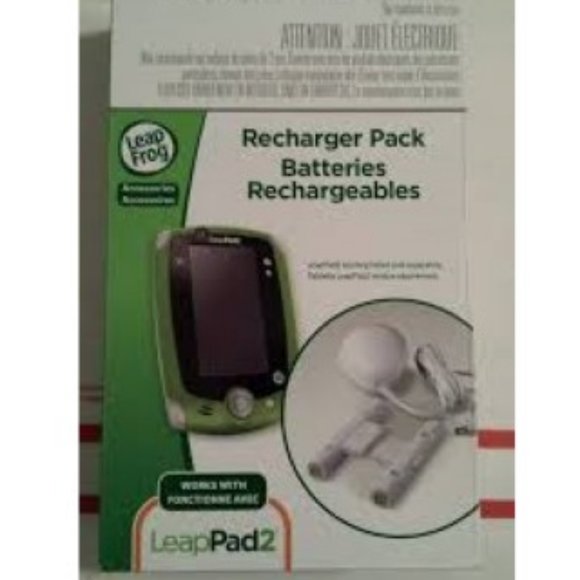 Leapfrog LeapPad2 Learning Tablet Recharger Battery Pack NEW SEALED - Picture 2 of 9